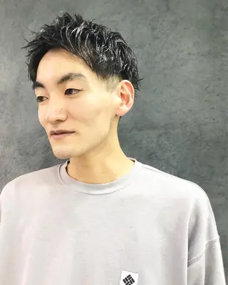 ヘアアレンジ メンズ メンズ特化✂️栗原 侑也のヘアスタイル