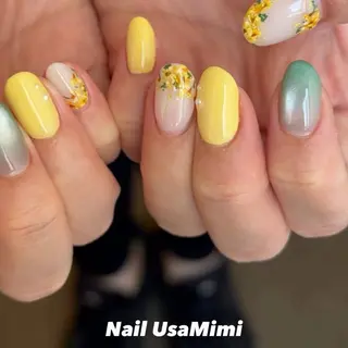 ショート 本町Nail Usa Mimi  SAKIのネイルデザイン