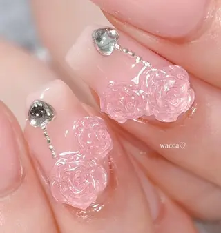 ネイル wacca♡nail スタッフのネイルデザイン