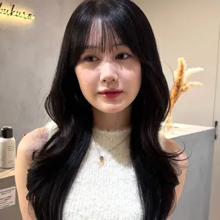 ロング るな🩰 銀座暖色カラー♩🎀のヘアスタイル