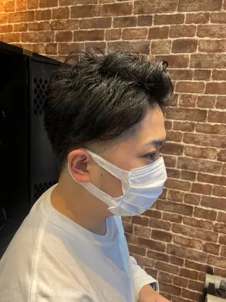ショート メンズ 久木原 ゆりのヘアスタイル