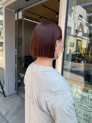 ショート 徳重 美香のヘアスタイル