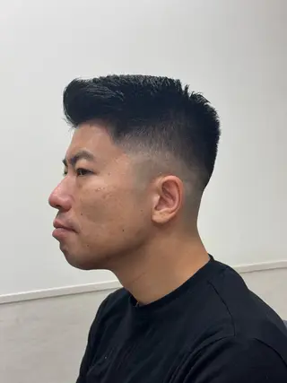 ショート YOSHIZAWA Inc. PREMIUM 築地所属・💈Hisa ／ 理容師💈のヘアスタイル