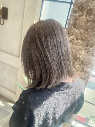 ミディアム 【Hwyl】ヒュイル八王子【髪質改善】所属・✨髪質改善✨艶髪✨ MARIのヘアスタイル