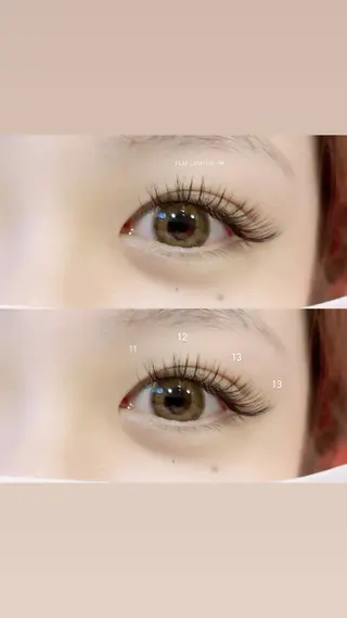 マツエク・マツパ apis eyeのマツエク・マツパデザイン