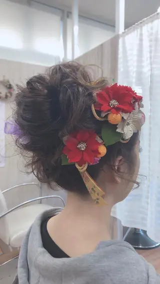 ヘアアレンジ 岩尾 志保のヘアスタイル