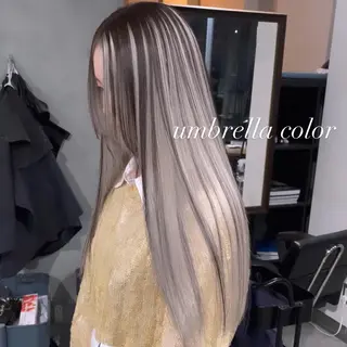 ロング カラー 💜ハイトーン💛 マジカルかいちゃんのヘアスタイル