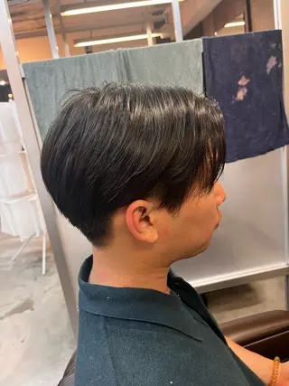 ミディアム メンズ 清水 寧生のヘアスタイル