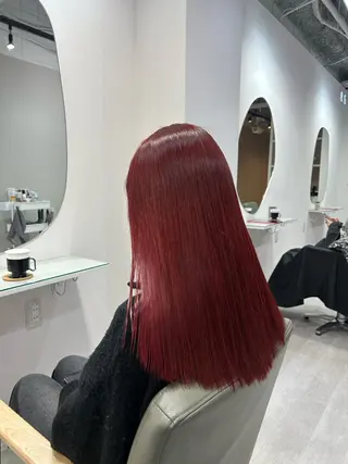 セミロング カラー 🍿川越torie MIREI🍿のヘアスタイル