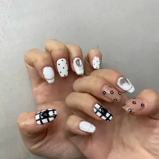 ネイル 鎌田 玲奈のネイルデザイン