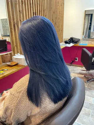 ロング カラー YUI/ ブリーチカラー🌷のヘアスタイル