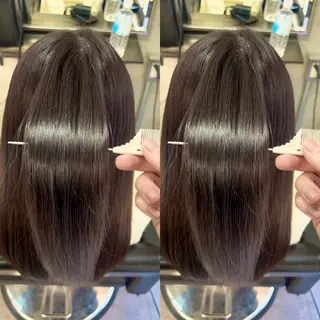 ロング 🫧髪質改善 縮毛矯正特化🫧中西のヘアスタイル
