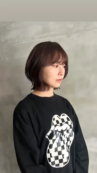 ミディアム カラー タナカ カナ🫧のヘアスタイル