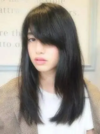 セミロング 植松 勇太のヘアスタイル