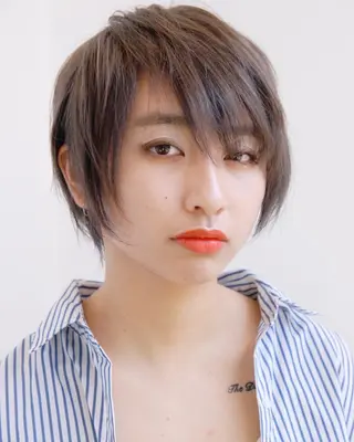 ミディアム 🌸スタイリスト 山浦美恵のヘアスタイル