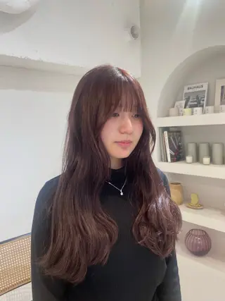 ロング カラー CIECA. suzukaのヘアスタイル