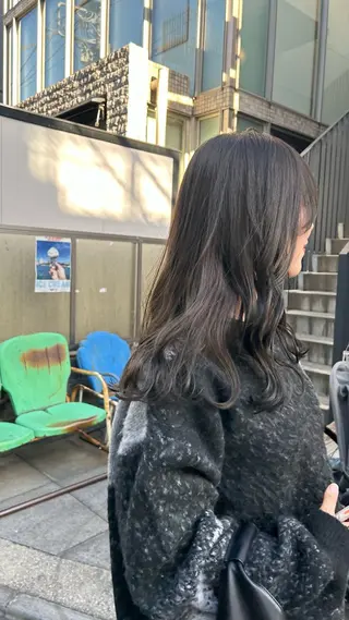 ロング カラー じゅわっと暖色カラー 🍊Moemiのヘアスタイル