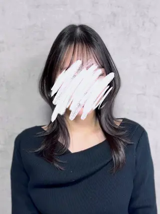 ミディアム トレンド韓国レイヤー 🇰🇷のんのヘアスタイル