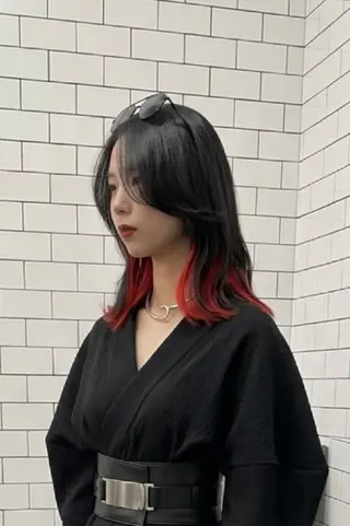 ミディアム 中区/legare 🌈山村/髪質改善のヘアスタイル