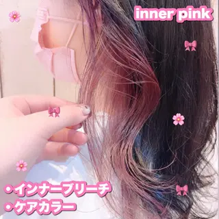 ミディアム カラー 韓国ヘア🇰🇷🎀 YURIAのヘアスタイル