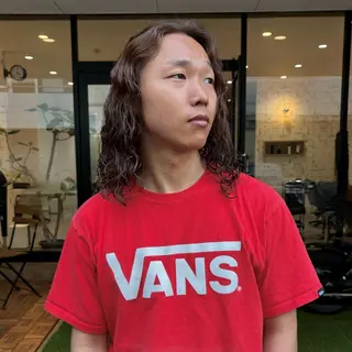 パーマ メンズ 【メンズショート 特化】村斎　伶次のヘアスタイル