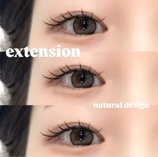 マツエク・マツパ RITZ AYANEのマツエク・マツパデザイン