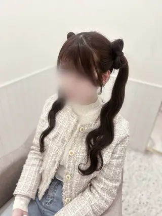 ロング ヘアアレンジ 徳倉 碧葉のヘアスタイル