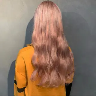 ロング カラー ❤️‍🔥シールエク ＋カラー京❤️‍🔥のヘアスタイル