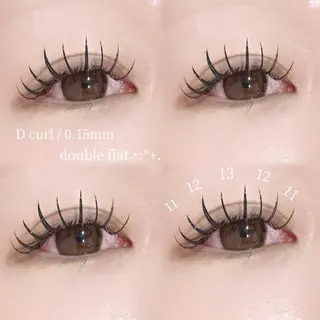 マツエク・マツパ Sacco 栄店 草田のマツエク・マツパデザイン