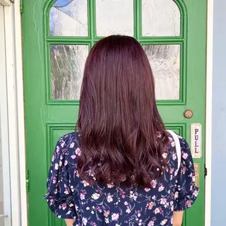 ロング カラー BRITS 渡辺 菜々子のヘアスタイル