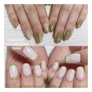 ミディアム ネイル 👑enen style👑のネイルデザイン