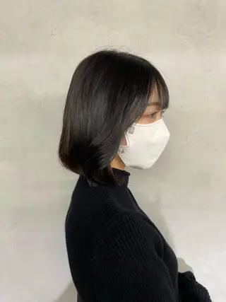ショート 髪質改善♡ 保坂汐音のヘアスタイル