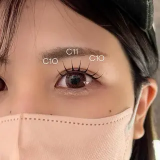 マツエク・マツパ UNIONBOOTH Nozomiのマツエク・マツパデザイン