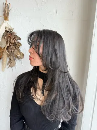 ロング カラー 豊橋美容院 ソンリエのヘアスタイル