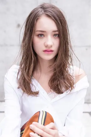 ロング カラー パーマ ヘアアレンジ メンズ キッズ ネイル マツエク・マツパ 韓国ヘア🫧 KAZUTOのヘアスタイル