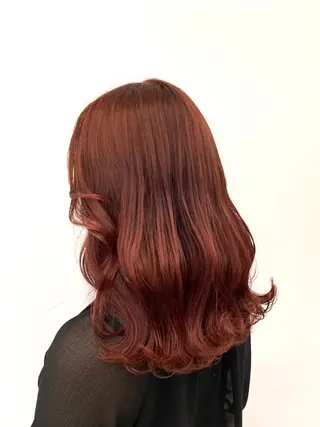セミロング カラー Unami MIHA☘️*゜のヘアスタイル