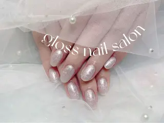 ネイル miho🍎 Gloss nailのネイルデザイン