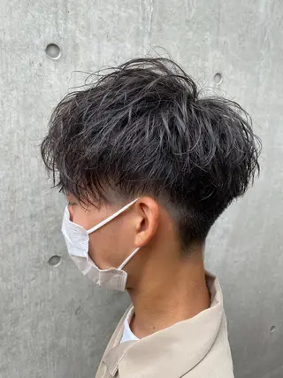 ショート メンズ 梅田茶屋町メンズ 専門美容師 山元一平のヘアスタイル