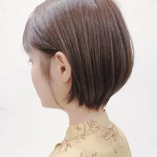 ショート カラー 大人可愛いショート 原田美千留のヘアスタイル