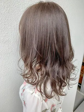ミディアム カラー ブリーチ koheiのヘアスタイル