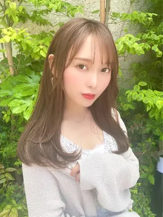 ロング カラー 韓国透明感カラー🌀 yuukiのヘアスタイル