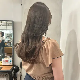ロング カラー otoha✳︎ くすみ艶カラーのヘアスタイル