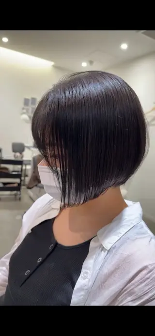 ショート 各務原/カラー/ブリ ーチお任せください！のヘアスタイル
