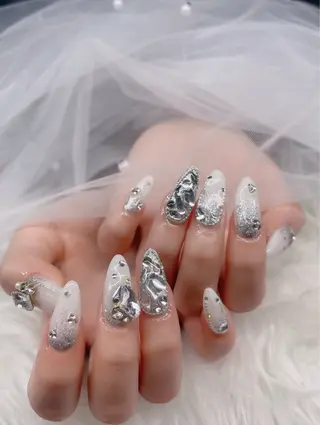 ネイル ハイネイル 自宅サロンのネイルデザイン