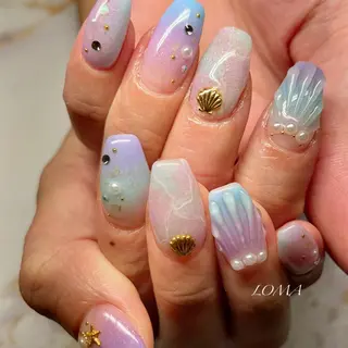 メンズ ネイル m-nail 🌙minamiのネイルデザイン