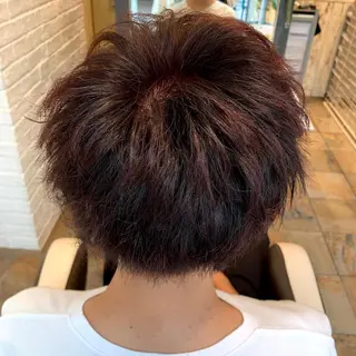 カラー メンズ 再現性×メンズヘア/ 表参道/MOMONEのヘアスタイル