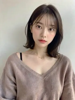 ミディアム 施術無料 🦊田中 集🦊のヘアスタイル