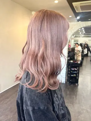 ミディアム カラー🫧アレンジ 🎀REIMIのヘアスタイル