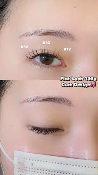 マツエク・マツパ blanc吉澤 ありみの眉毛・アイブロウイメージ