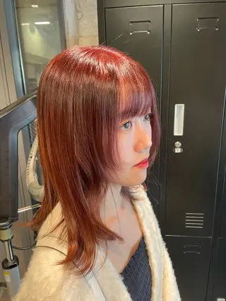ミディアム PANOLA下北沢 中川夢菜のヘアスタイル